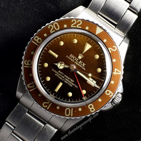 Vendesi Rolex GMT Master 1675 Cornino Tropical gilt dial